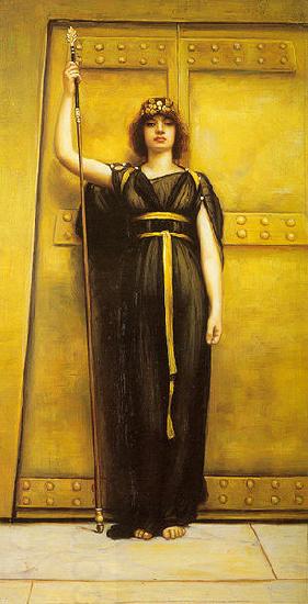 John William Godward A Priestess oil painting picture